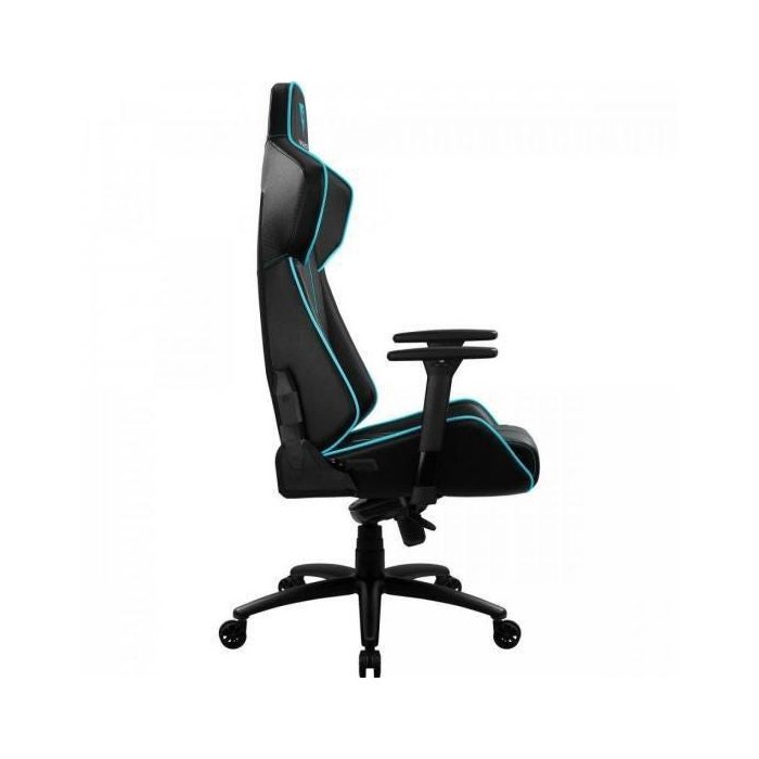 Cadeira Gamer Larger 200kg Black Cyan