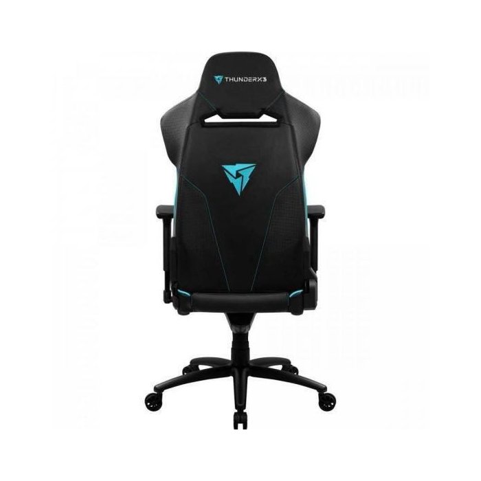 Cadeira Gamer Larger 200kg Black Cyan