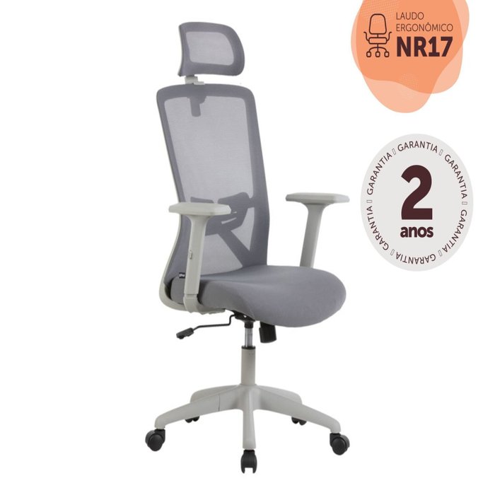 Cadeira para Escritório Presidente NR17