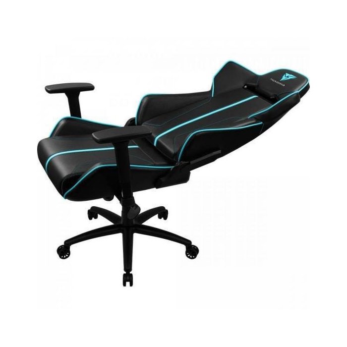 Cadeira Gamer Larger 200kg Black Cyan