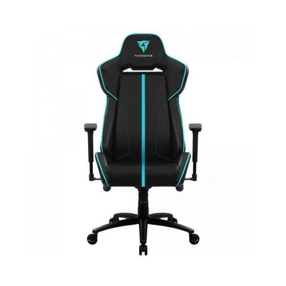 Cadeira Gamer Larger 200kg Black Cyan